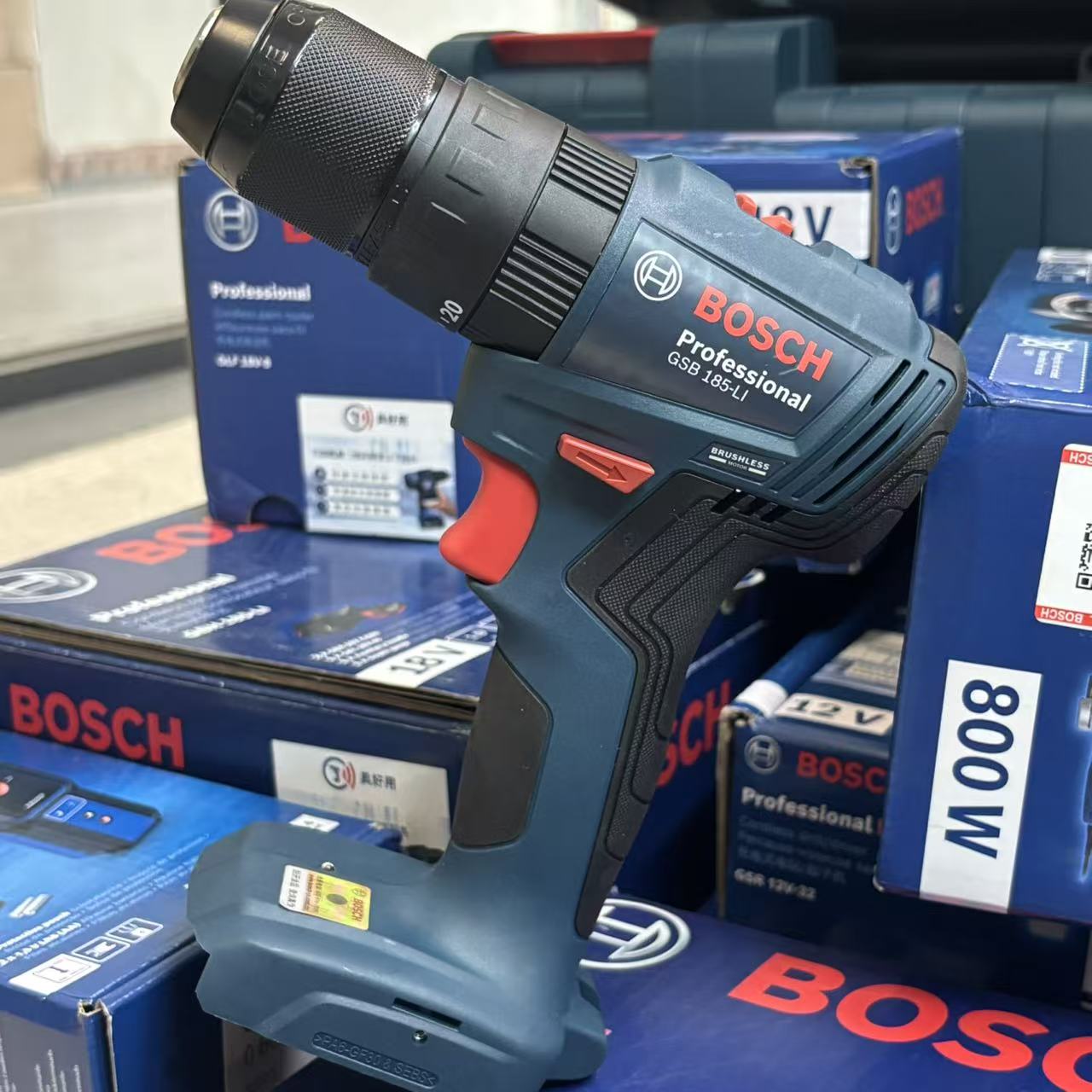 Bosch Drill Gsb 18V - Taladro Percutor Inalámbrico Sin Escobillas BOSCH