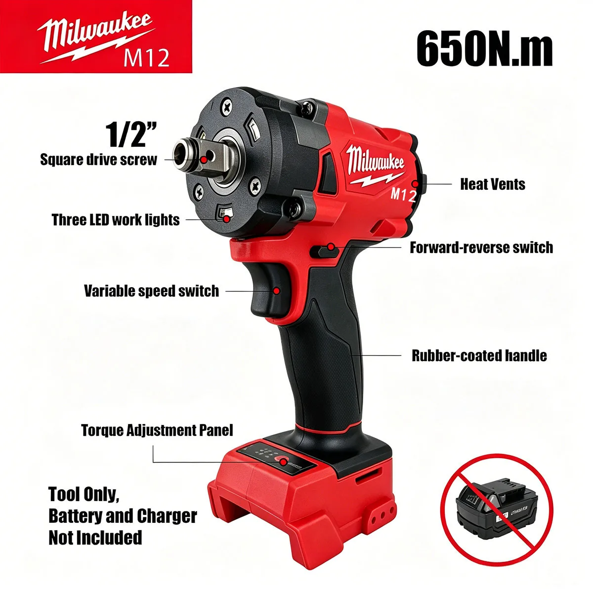 Llave de impacto inalámbrica s - Milwaukee Drill M18 Fuel reseña y precio