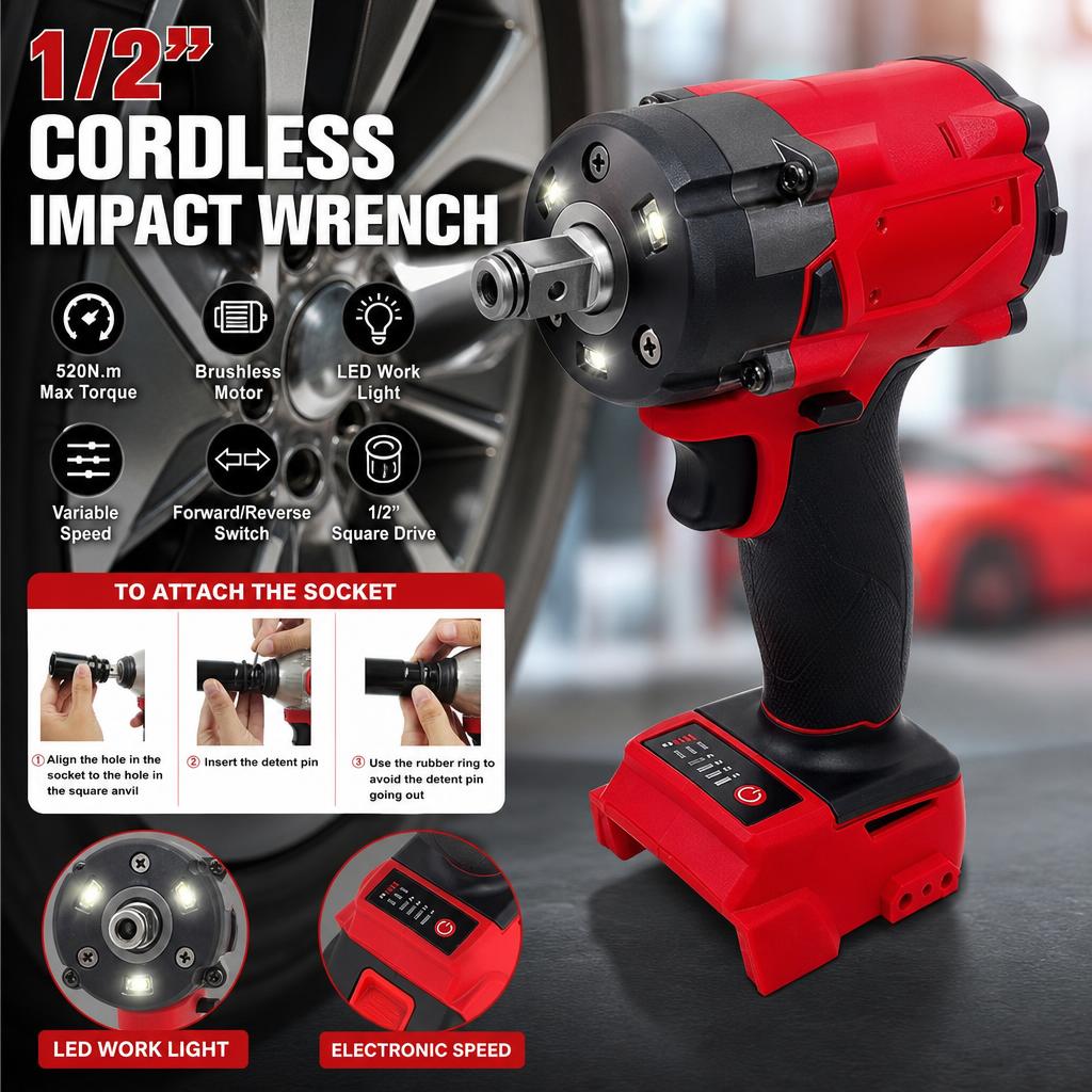 Llave de impacto de alto torqu - Milwaukee Drill M18 Fuel reseña y precio