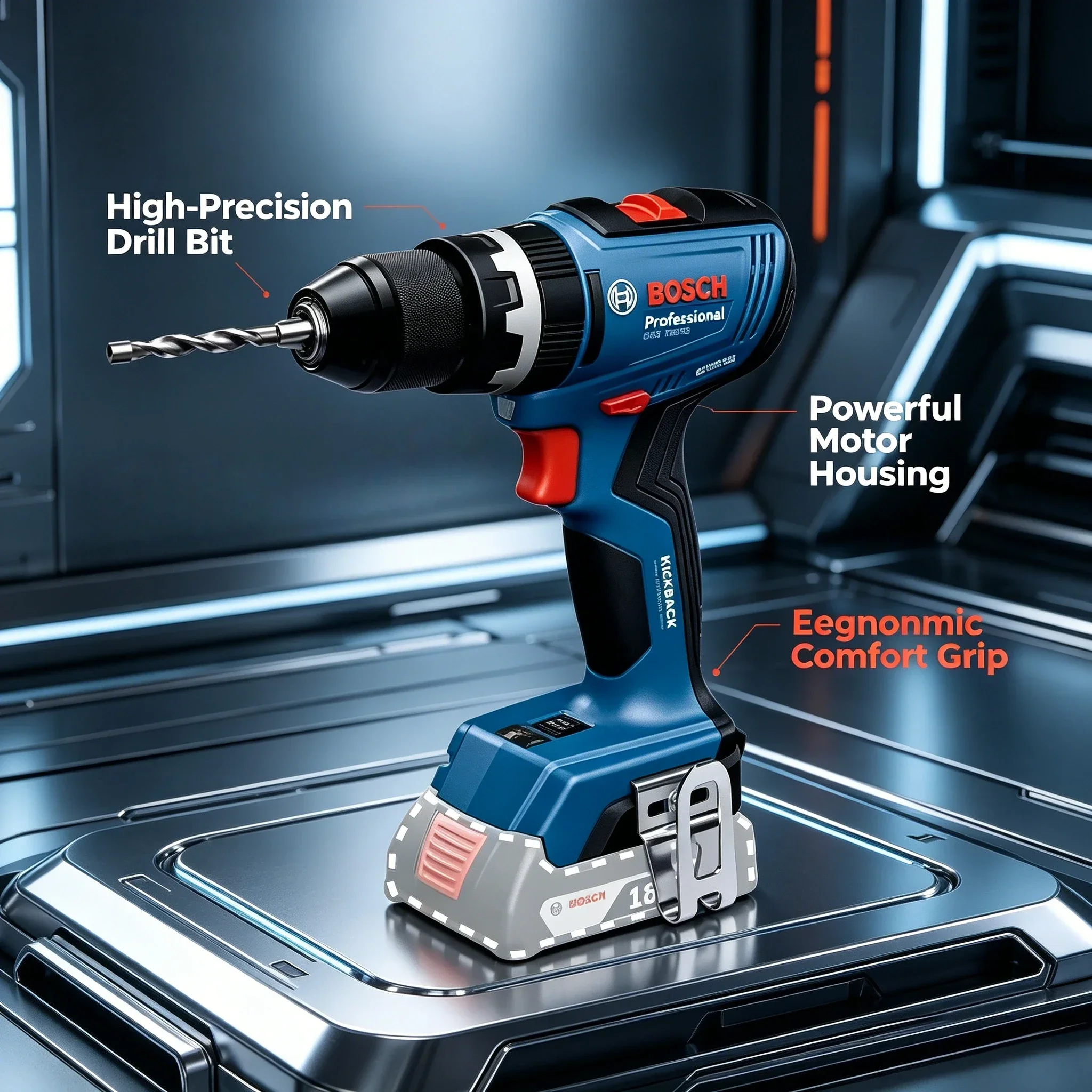 Bosch GSB 18V-65 Professional, - Bosch Drill Gsb 18V reseña y precio
