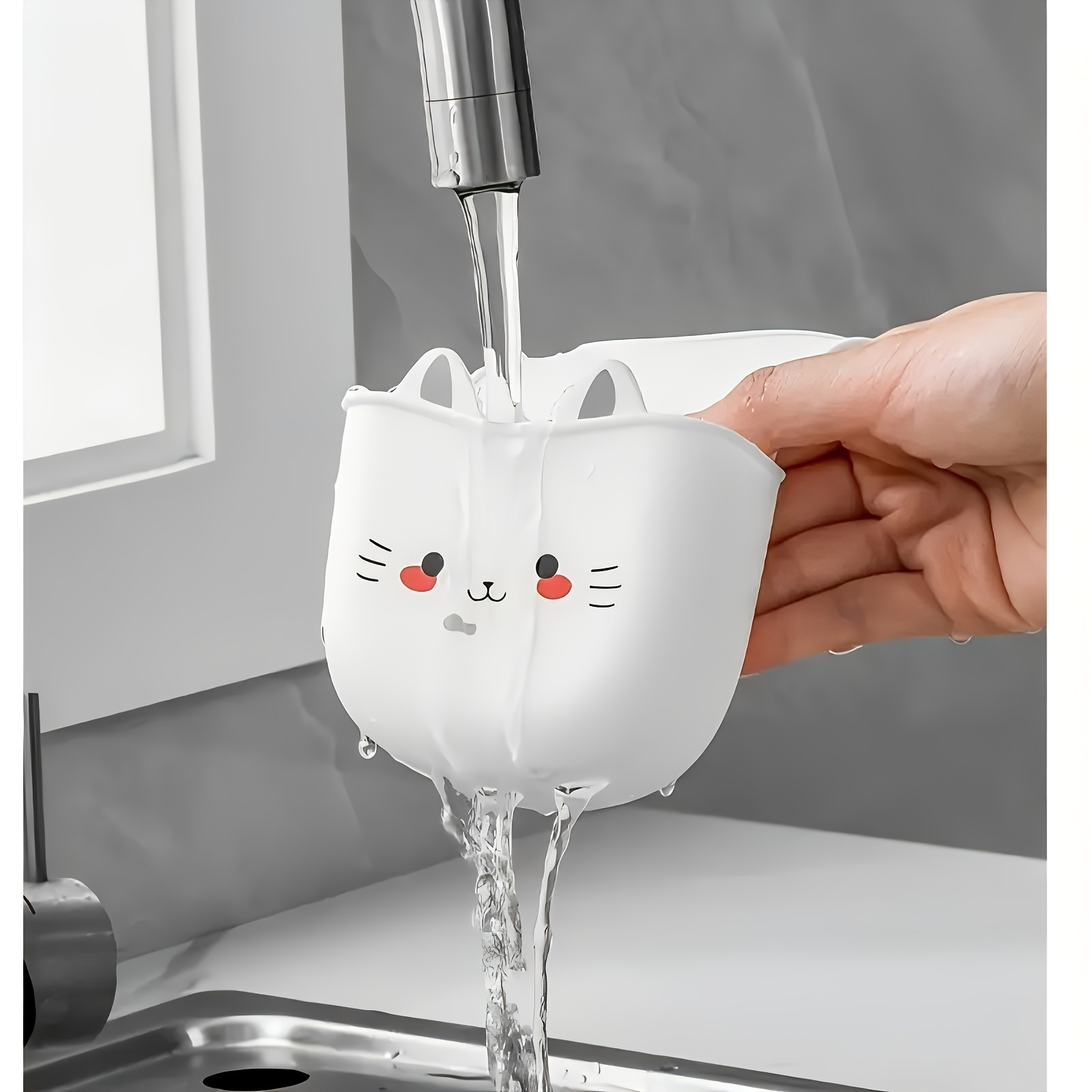 Cesta colgante de silicona par - Silicone Tap Washer reseña y precio